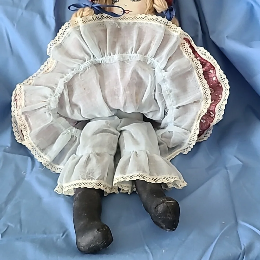Vintage handmade doll